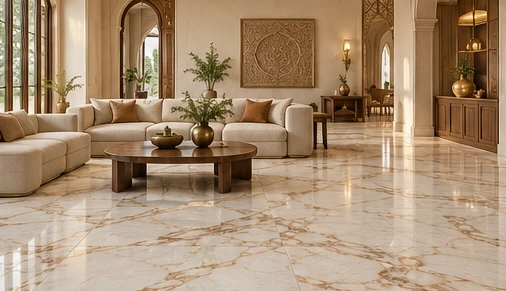 design visualisation of Brown Albeta: Living-room floor