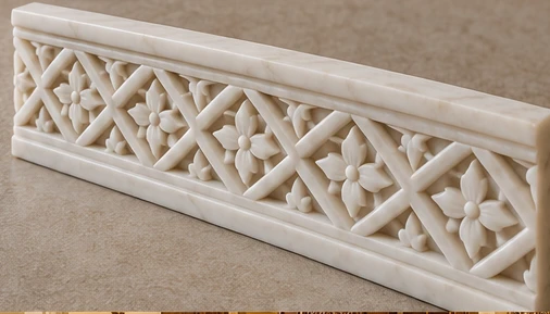 design visualisation of Carved Borders: Detail view