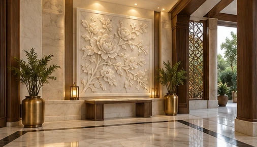design visualisation of Custom Relief Carving: Setting 4