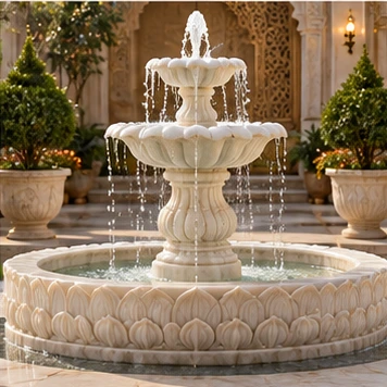Generated Garden Fountain example