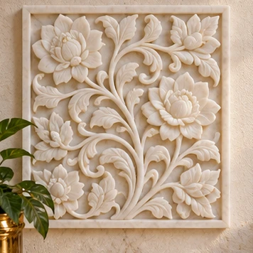Generated Floral Relief concept