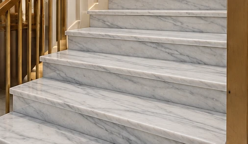 design visualisation of Kumari Marble: Stair detail