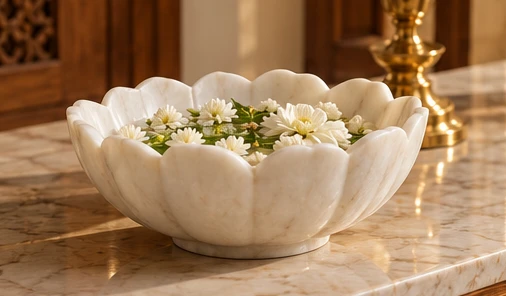 design visualisation of Marble Bowl: Setting 1