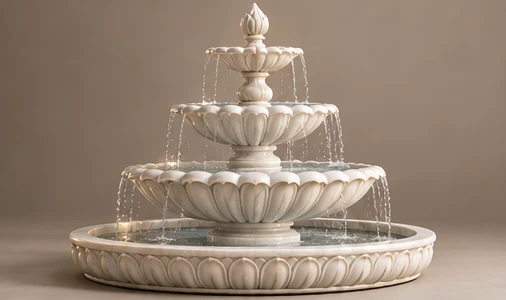 Illustrative Marble Fountain concept