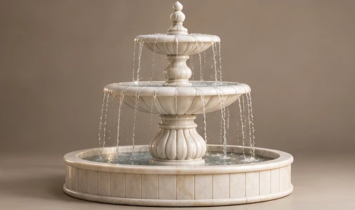 design visualisation of Marble Fountain: Design 2