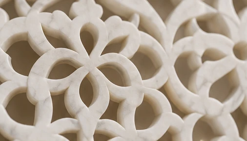 design visualisation of Marble Jali Screen: Design 5