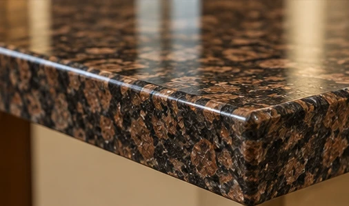 design visualisation of Tan Brown Granite: Edge detail